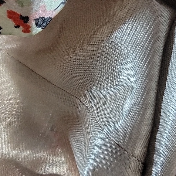 BCBGeneration 2 Pink Paint Splatter Wrap Skirt High Low Hemline - Picture 6 of 7